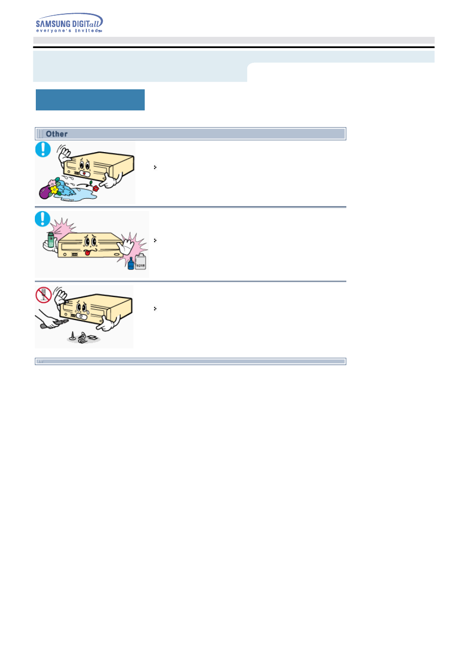 Others, Safety precautions, Veiligheidsinstructies | Samsung SH-M522C-CSWN User Manual | Page 6 / 25