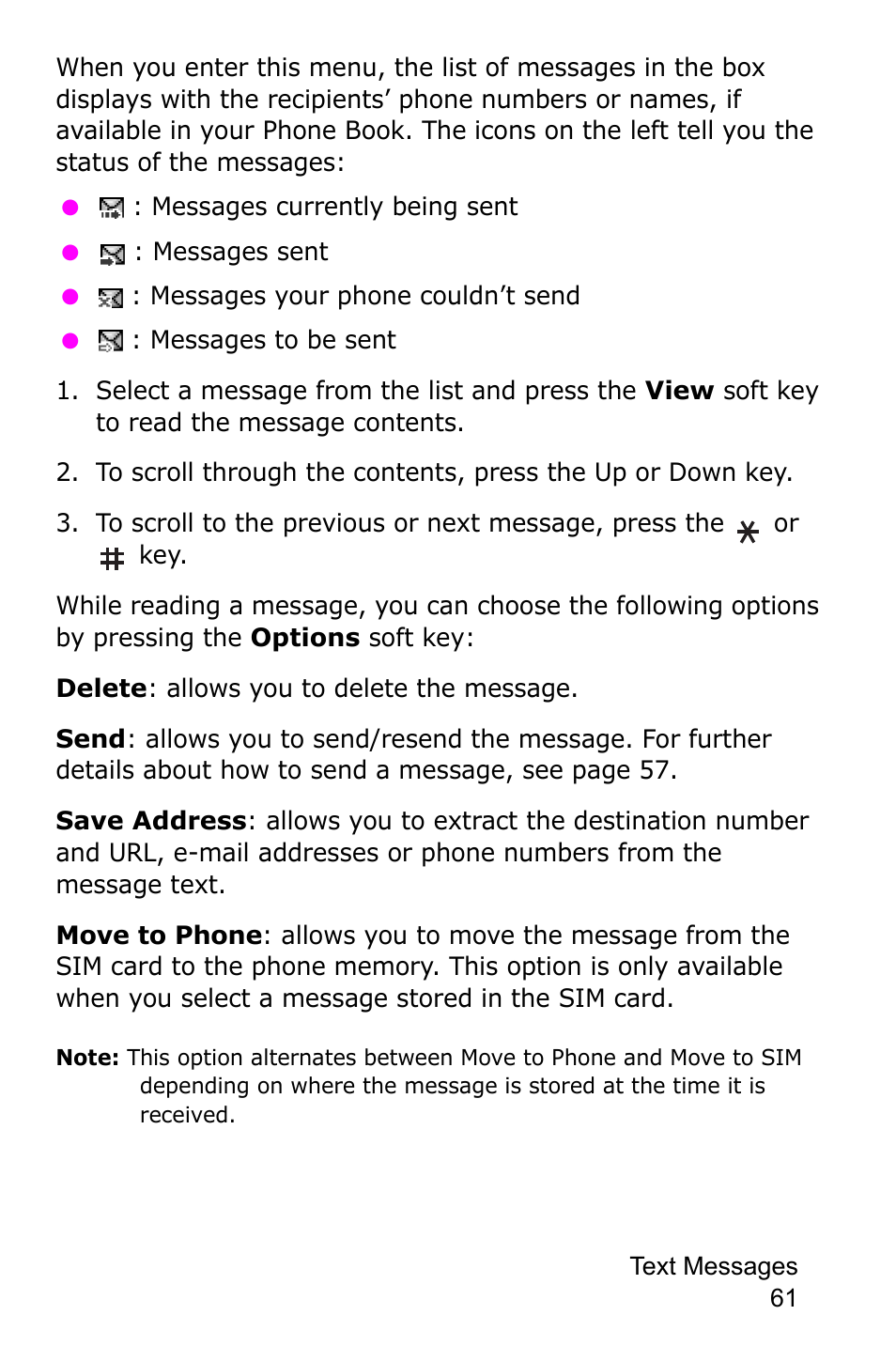 Samsung SGH-C225NBATMB User Manual | Page 61 / 162