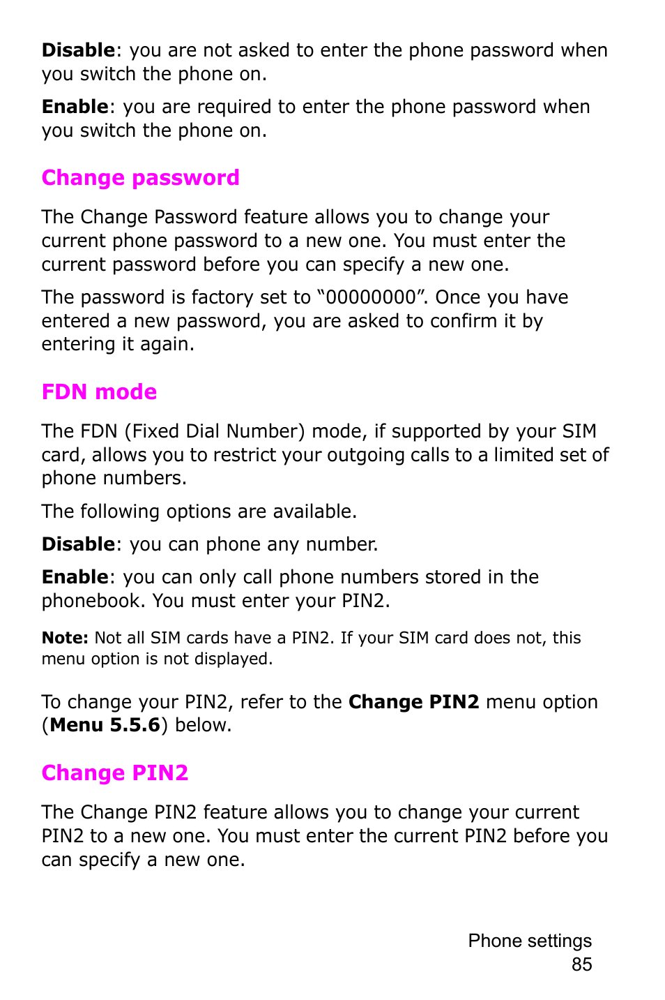 Samsung SGH-C225NBATMB User Manual | Page 85 / 162