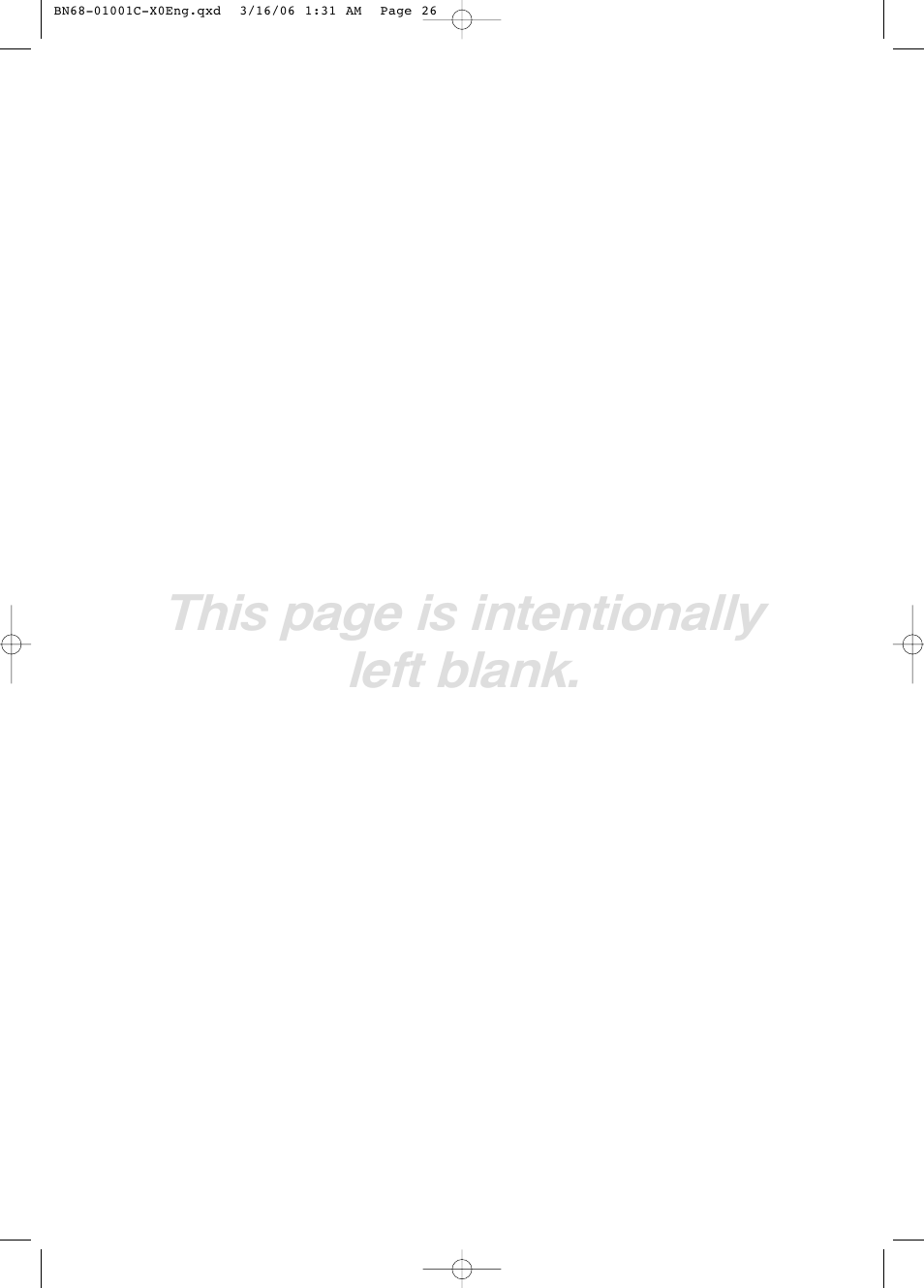 This page is intentionally left blank | Samsung LNS2341WX-XAA User Manual | Page 28 / 80