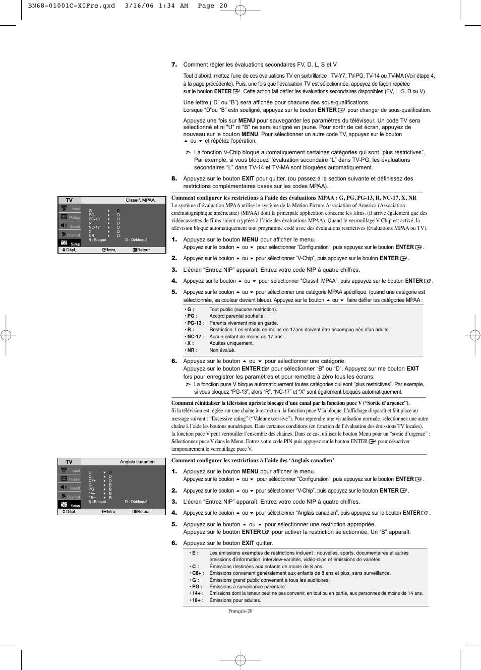 Samsung LNS2341WX-XAA User Manual | Page 48 / 80