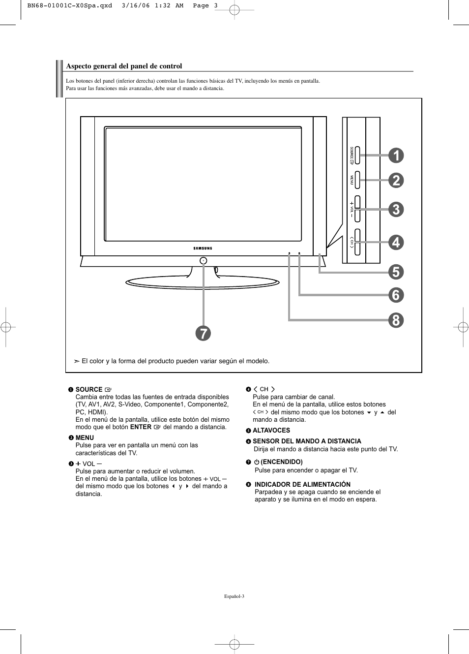 Samsung LNS2341WX-XAA User Manual | Page 57 / 80