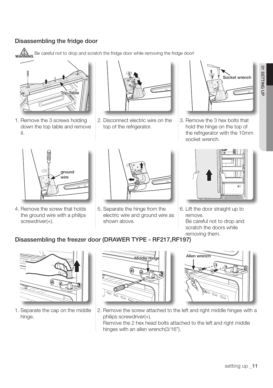 Samsung RF197ABRS-XAA User Manual | Page 11 / 34