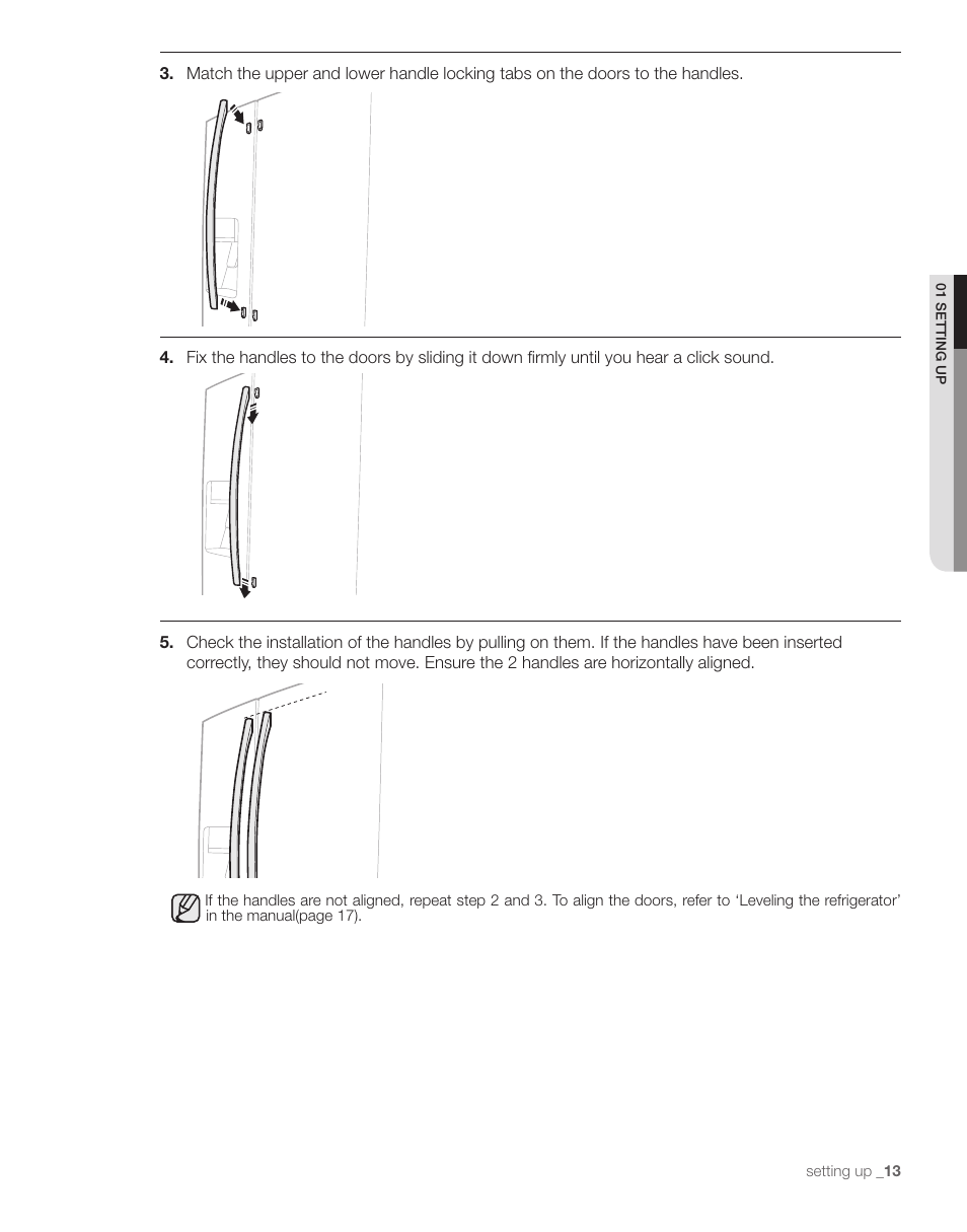 Samsung RS263TDPN-XAA User Manual | Page 13 / 68