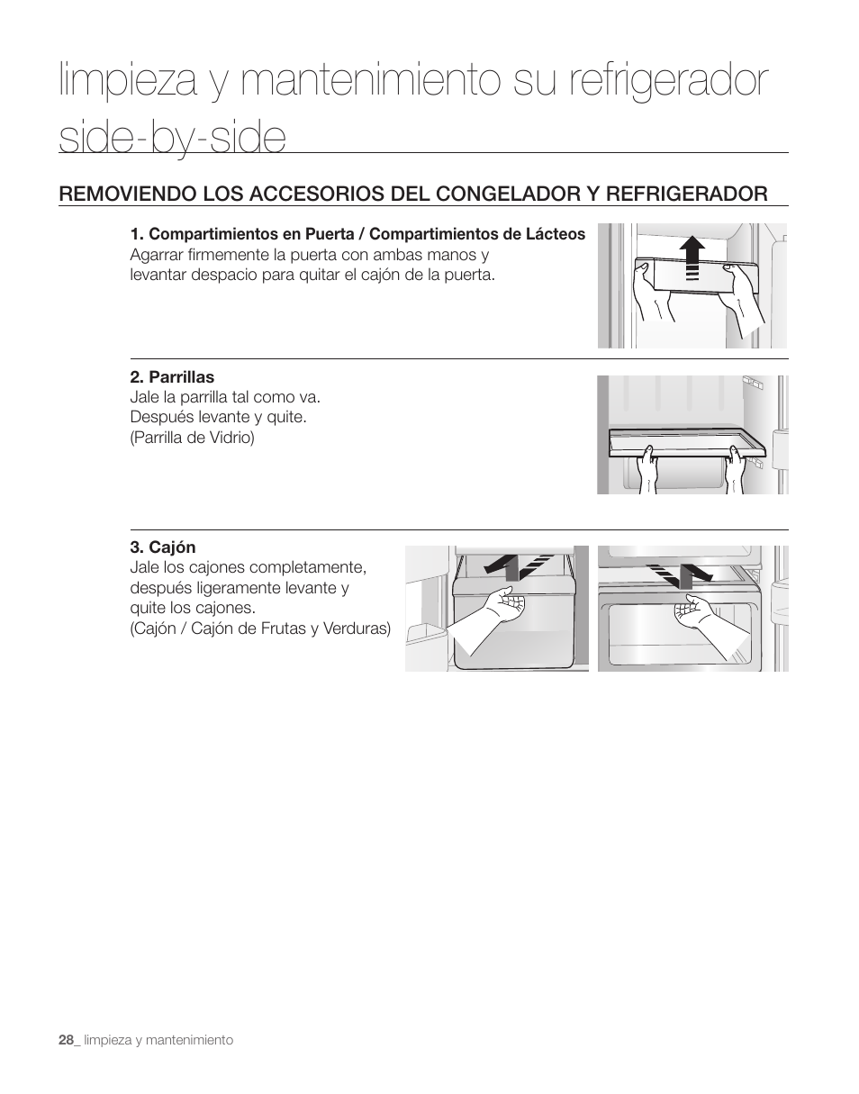 Samsung RS263TDPN-XAA User Manual | Page 62 / 68