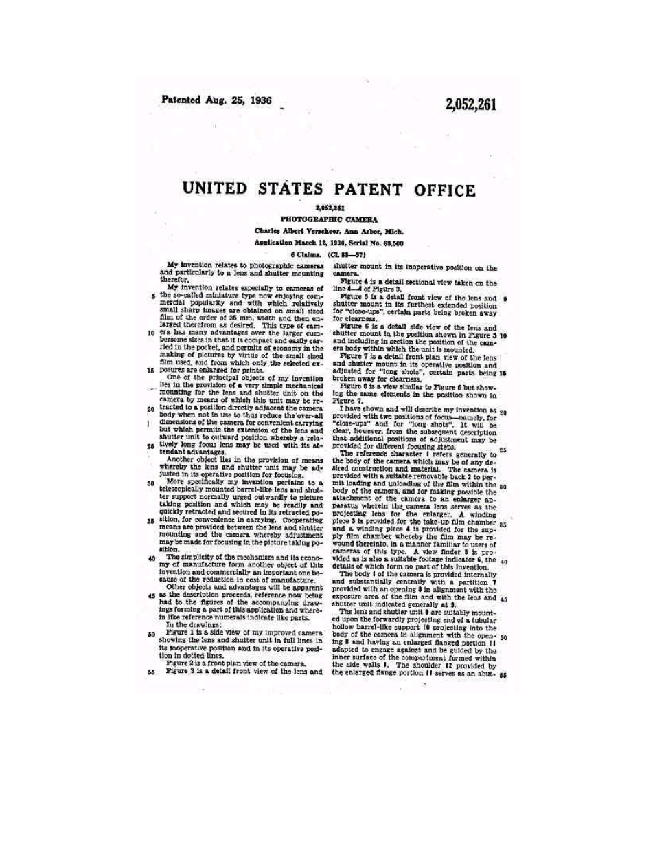 Argus Camera ARGUS A User Manual | Page 70 / 73