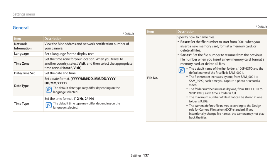General | Samsung EC-WB700ZBPBCA User Manual | Page 138 / 168