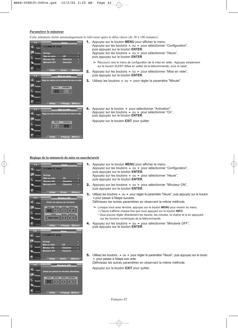Samsung LNS3238DX-XAA User Manual | Page 104 / 182