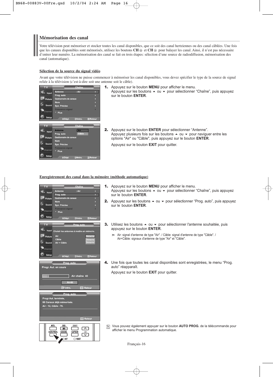 Samsung LNS3238DX-XAA User Manual | Page 78 / 182