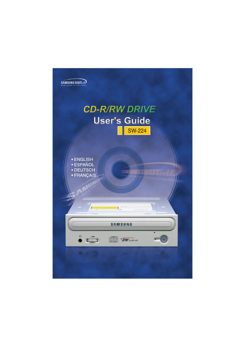 Samsung SW-224BEA User Manual | 40 pages