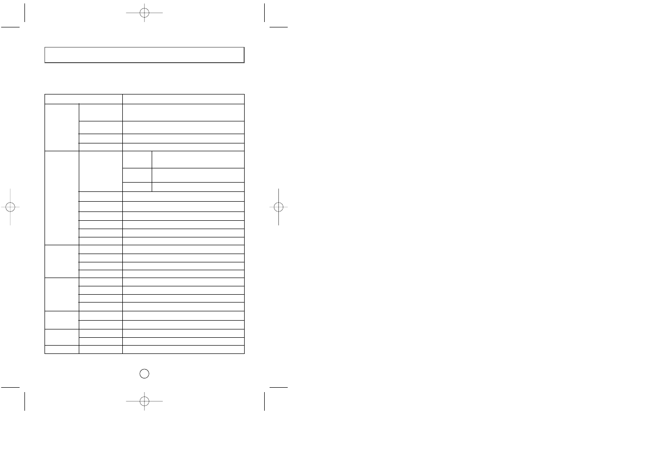 Technical specifications | Samsung SW-224BEA User Manual | Page 12 / 40