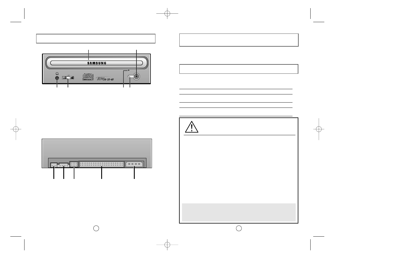 Requisitos del sistema, Su unidad de cd grabable/regrabable | Samsung SW-224BEA User Manual | Page 15 / 40