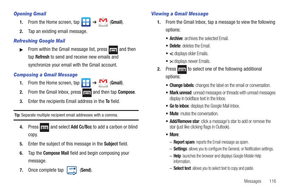 Samsung SGH-T989AABTMB User Manual | Page 121 / 278