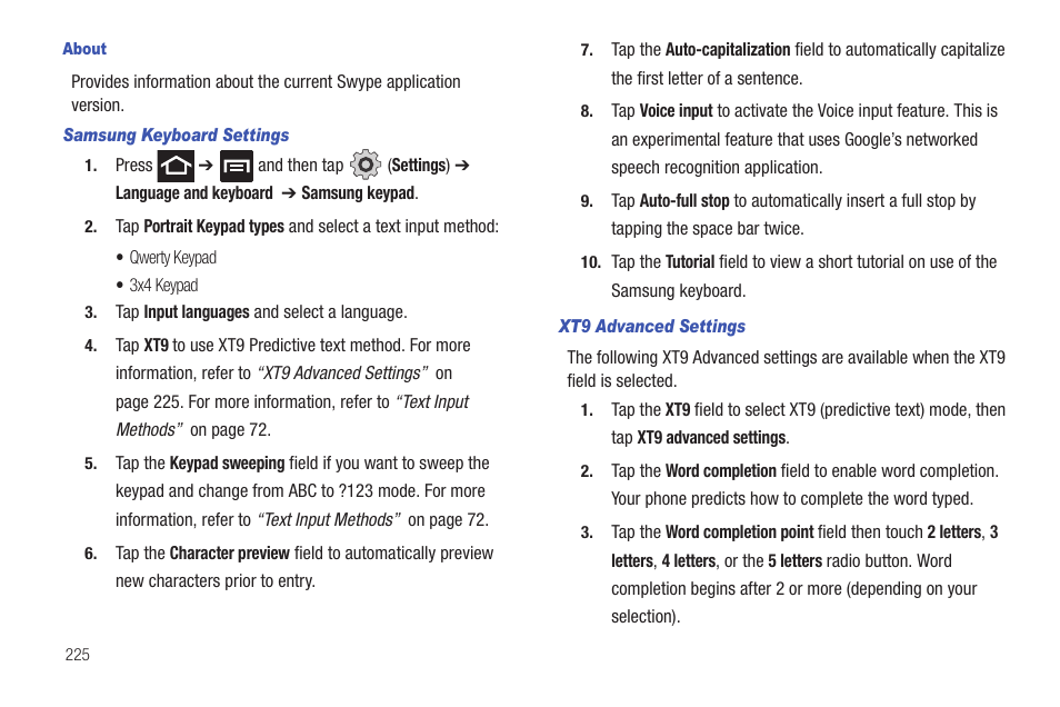 Samsung SGH-T989AABTMB User Manual | Page 230 / 278