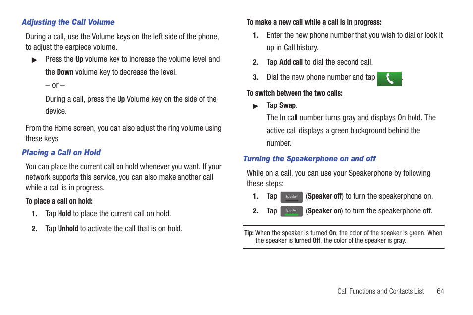 Samsung SGH-T989AABTMB User Manual | Page 69 / 278