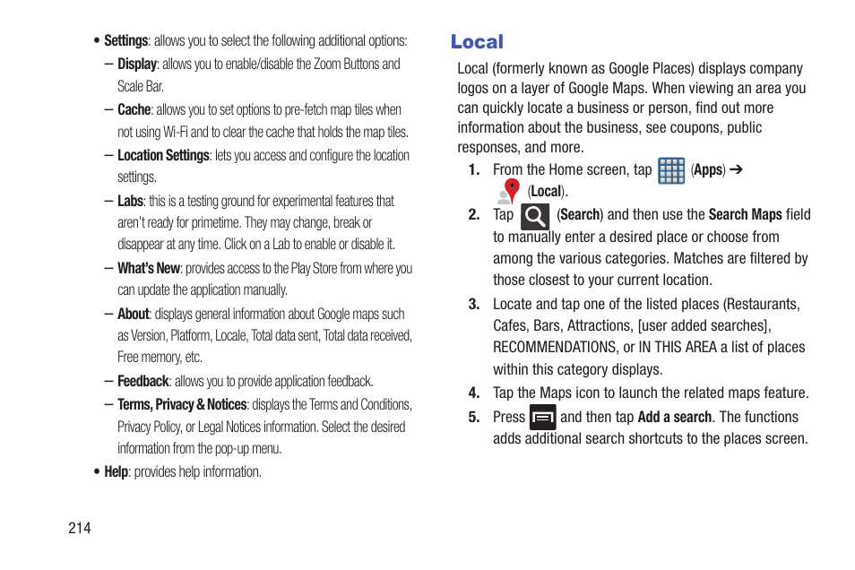 Local | Samsung SGH-T999MBATMB User Manual | Page 220 / 378