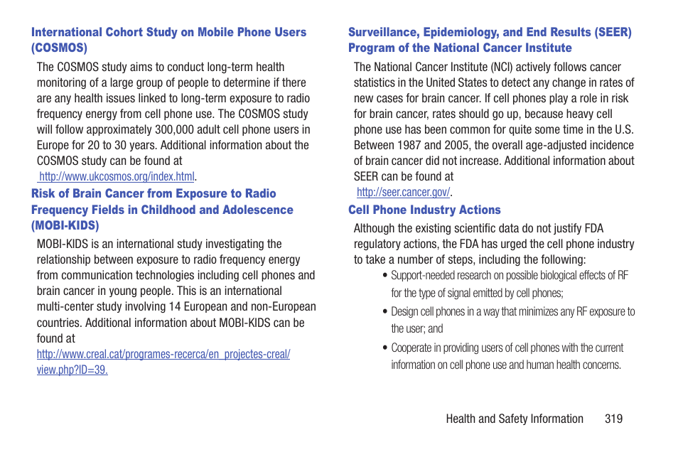 Samsung SGH-T999MBATMB User Manual | Page 325 / 378