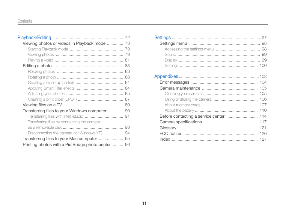Samsung EC-ST66ZZFPRUS User Manual | Page 12 / 132