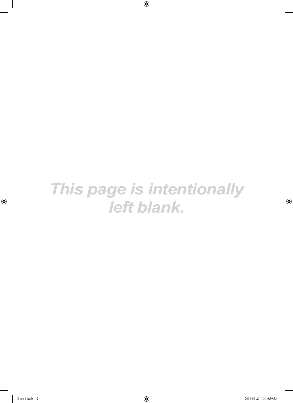 This page is intentionally left blank | Samsung LN46A500T1FXZA User Manual | Page 12 / 37