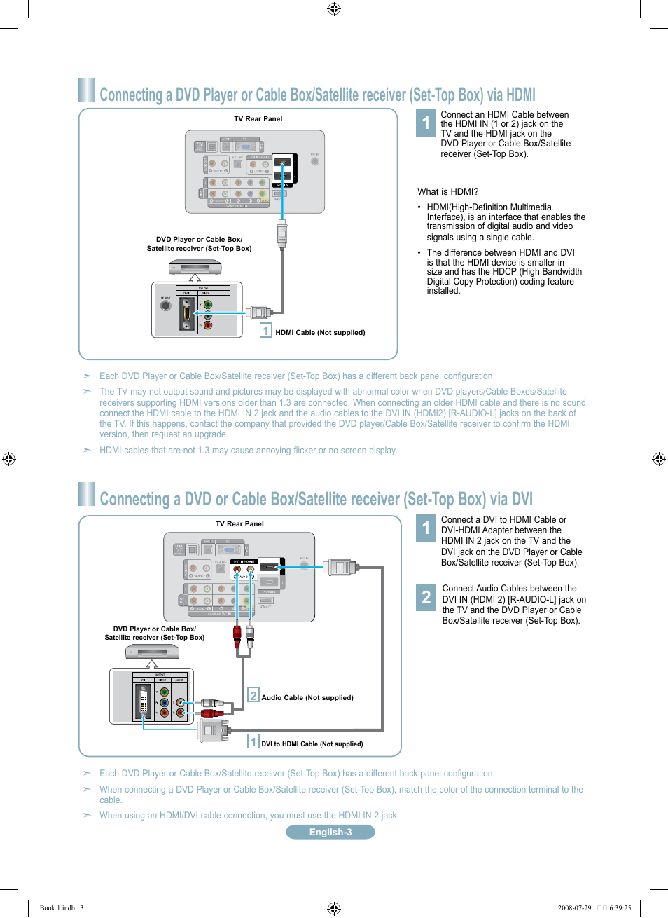 Samsung LN46A500T1FXZA User Manual | Page 3 / 37