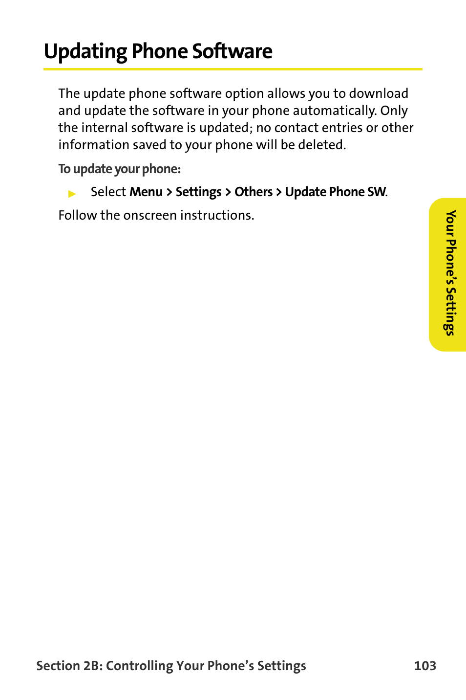 Updating phone software | Samsung SPH-M620ZKASPR User Manual | Page 129 / 340
