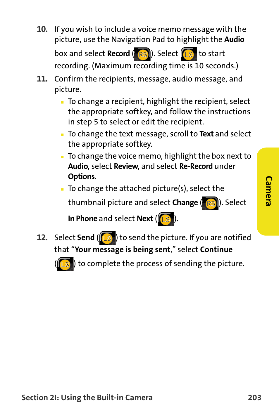 Ca m e ra | Samsung SPH-M620ZKASPR User Manual | Page 229 / 340