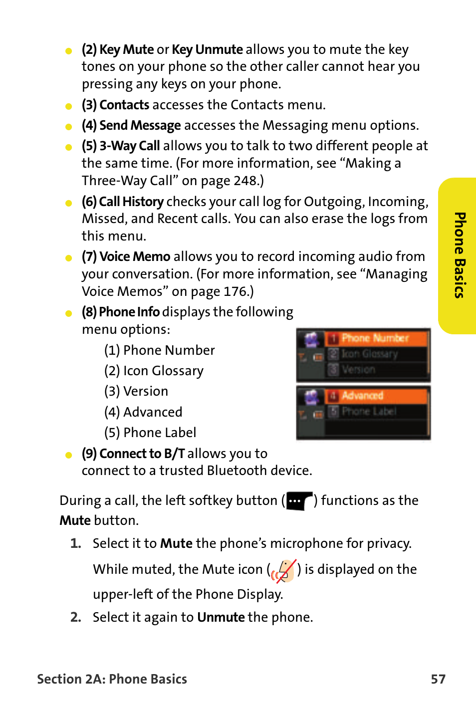 Phone basics | Samsung SPH-M620ZKASPR User Manual | Page 83 / 340