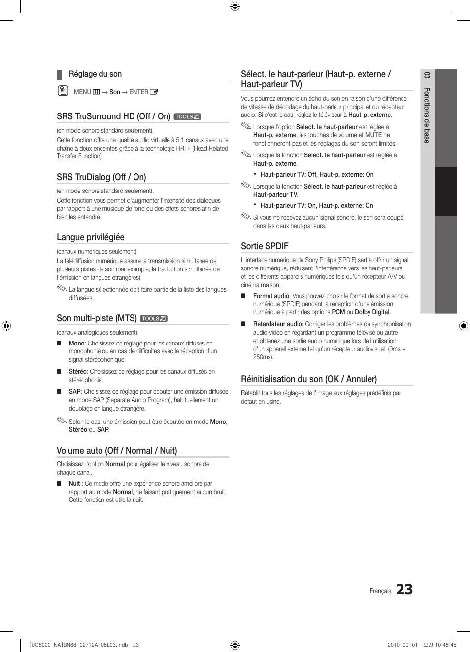 Samsung UN55C8000XFXZA User Manual | Page 155 / 200