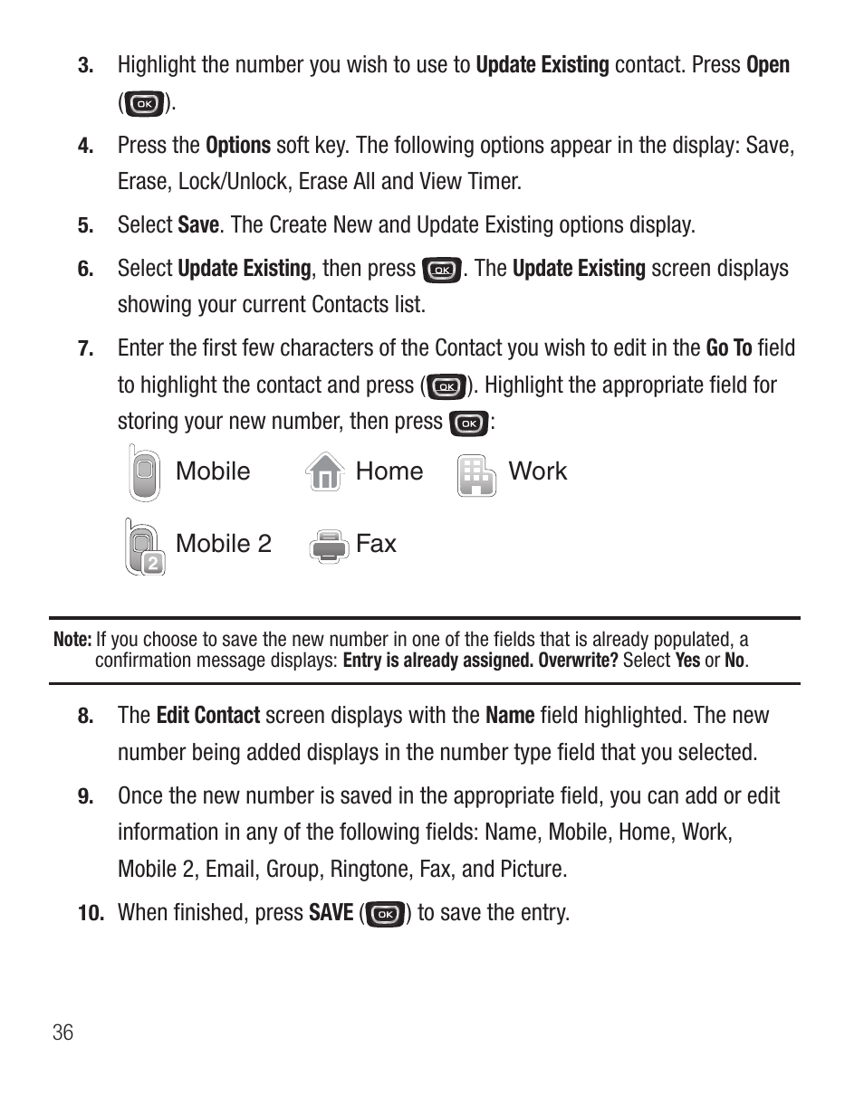 Samsung SCH-R375ZKATFN User Manual | Page 40 / 108