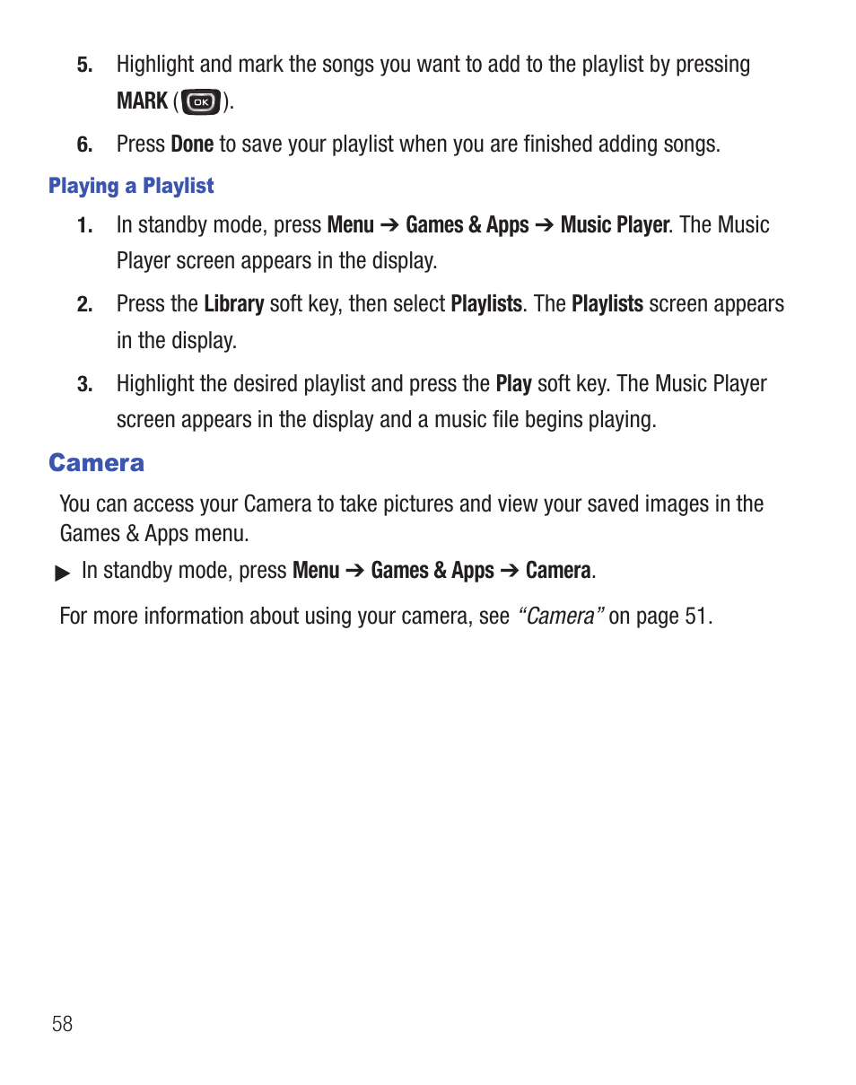 Camera | Samsung SCH-R375ZKATFN User Manual | Page 62 / 108