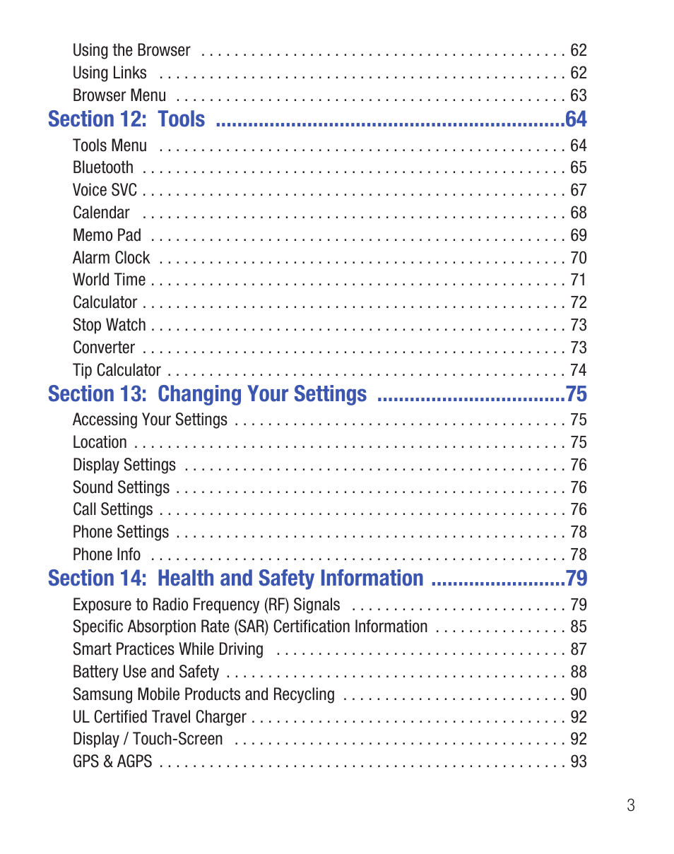Samsung SCH-R375ZKATFN User Manual | Page 7 / 108