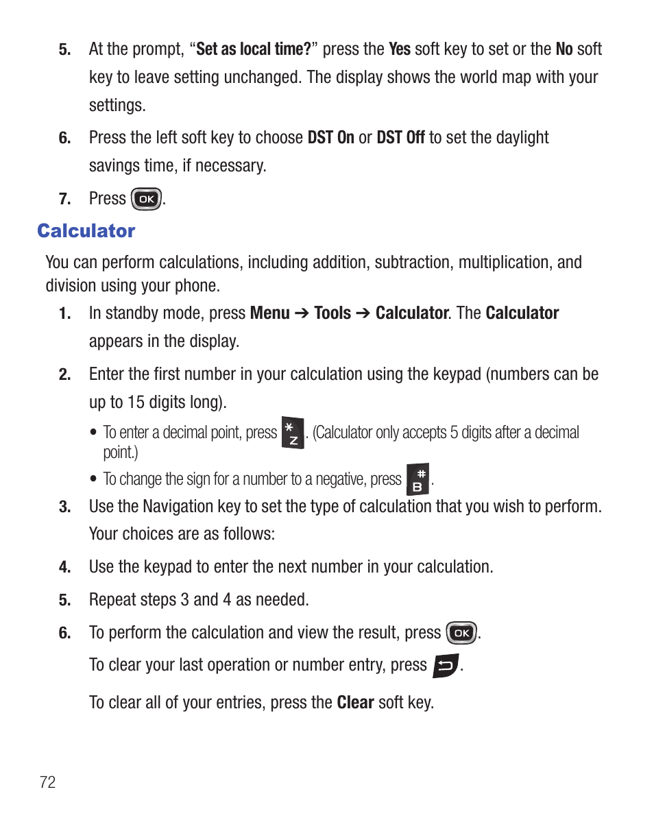 Calculator | Samsung SCH-R375ZKATFN User Manual | Page 76 / 108