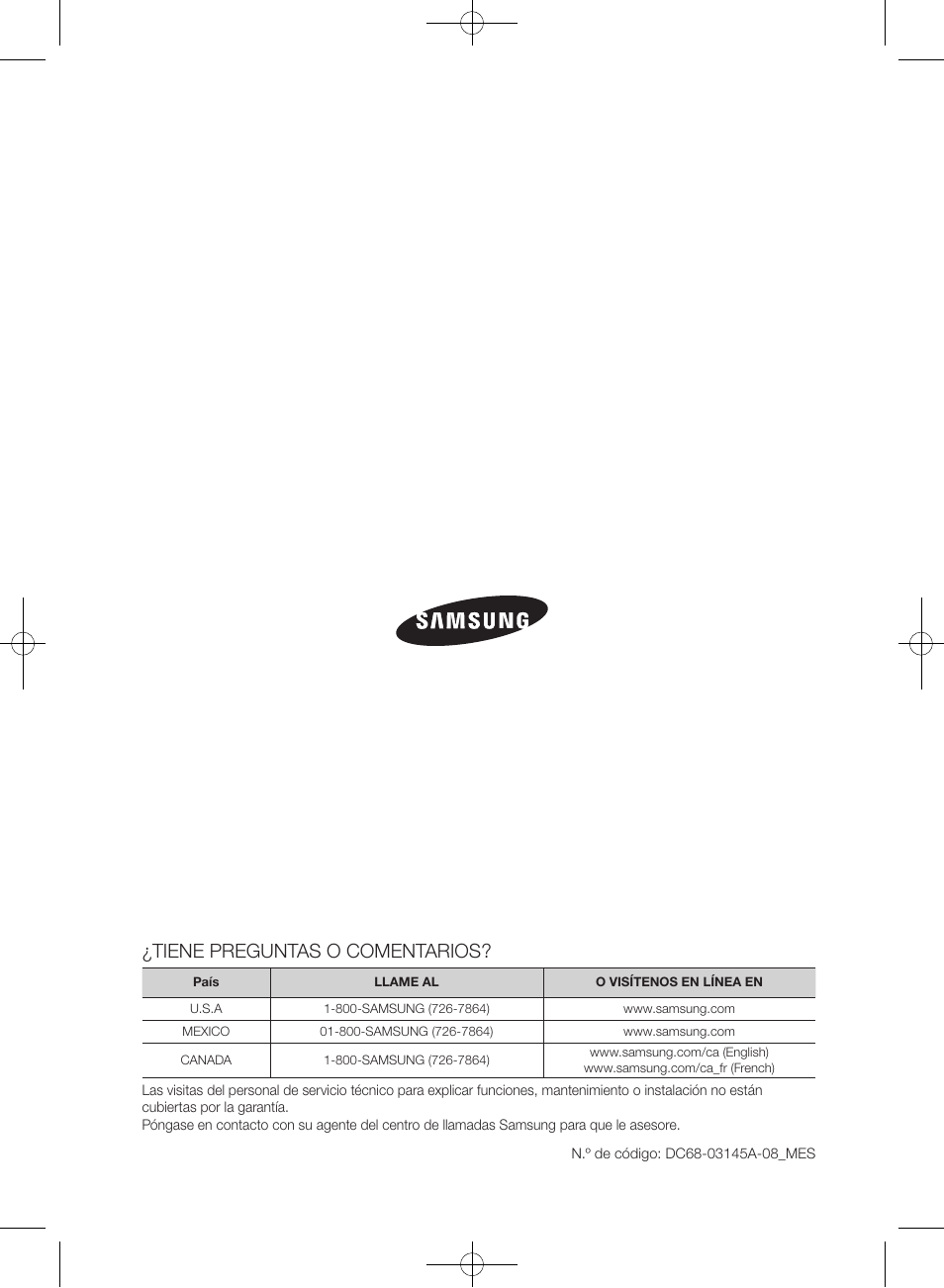 Tiene preguntas o comentarios | Samsung WF405ATPAWR-A2 User Manual | Page 96 / 144