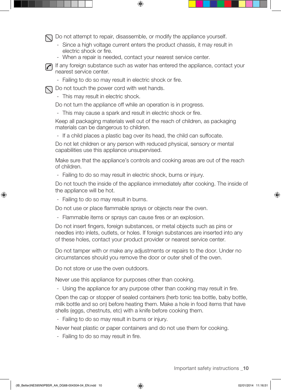 Samsung NE595N0PBSR-AA User Manual | Page 11 / 68