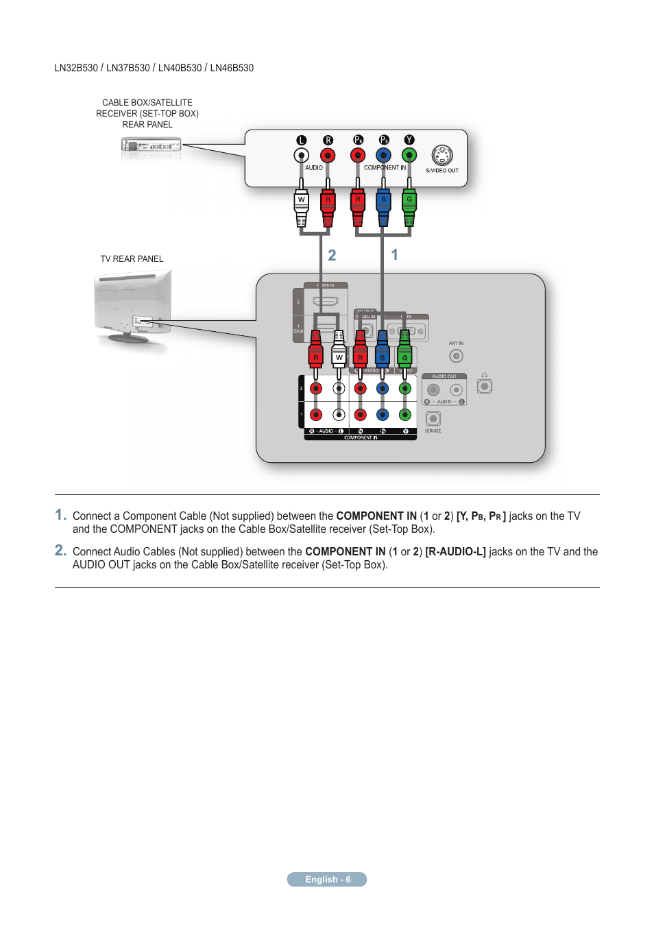 Samsung LN32B550K1FXZA User Manual | Page 7 / 10