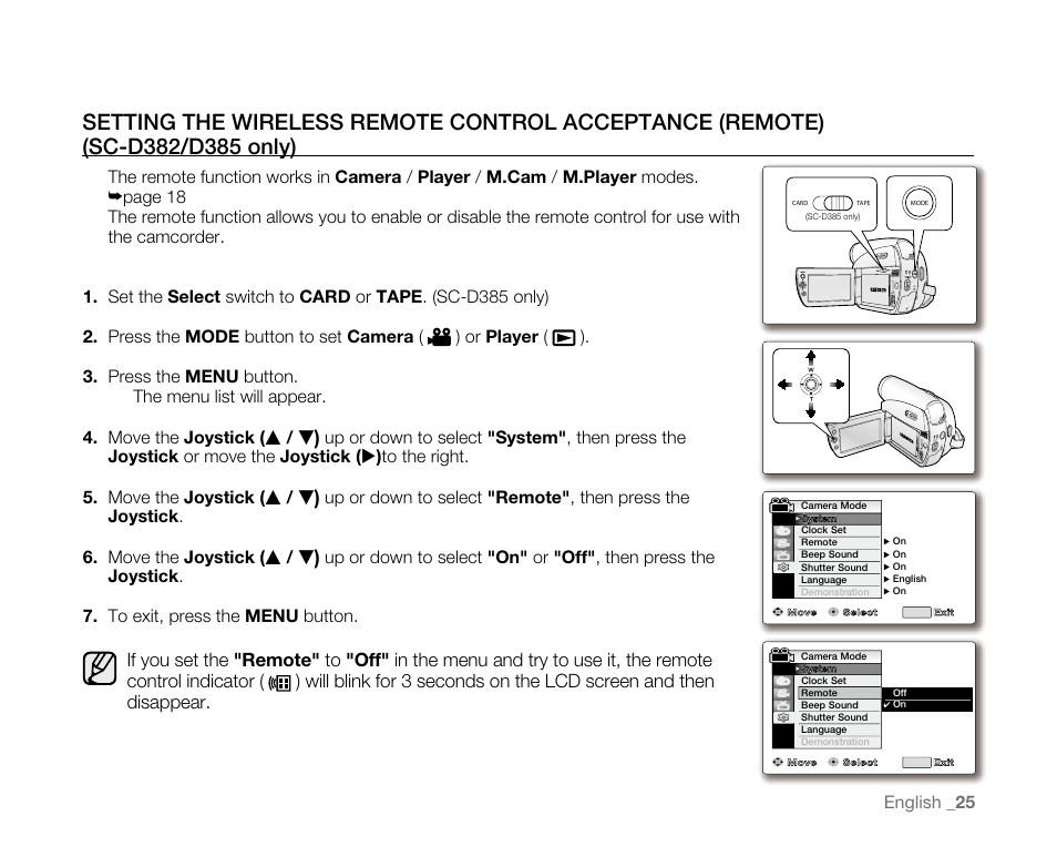 Samsung SC-D382-XAA User Manual | Page 33 / 115