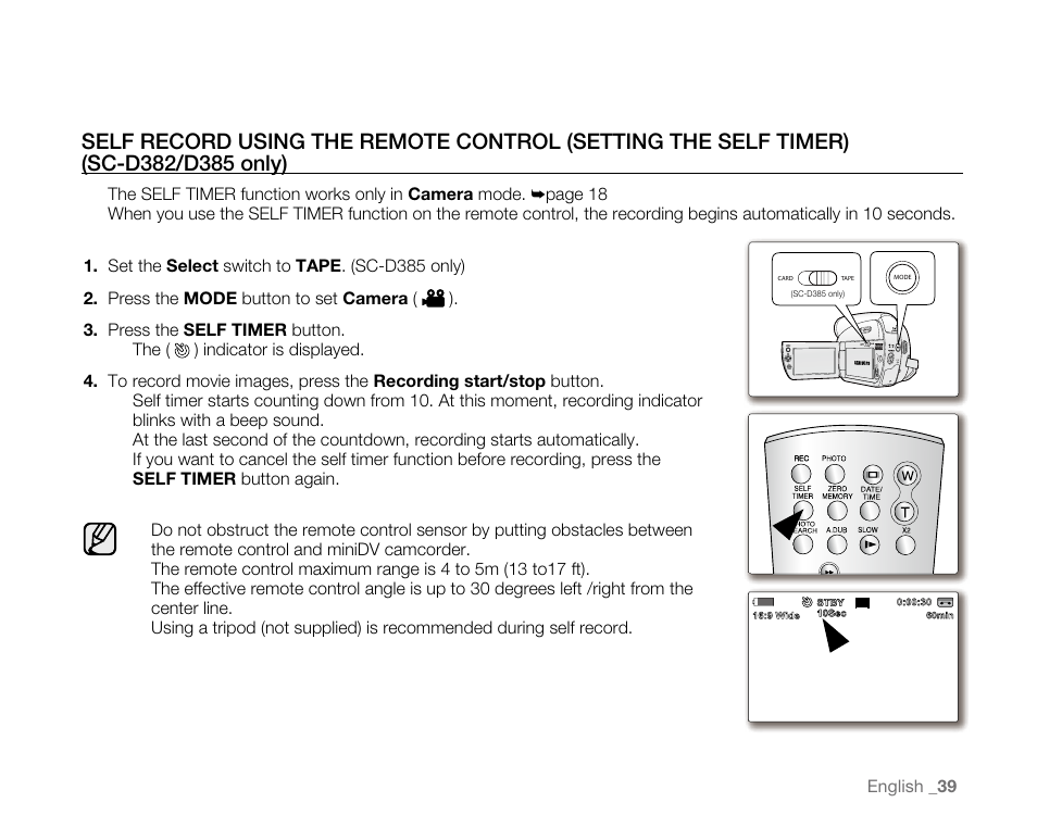 Samsung SC-D382-XAA User Manual | Page 47 / 115