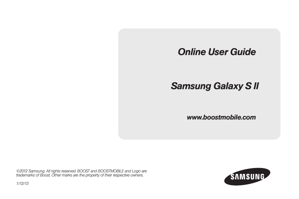 Samsung SPH-D710AAABST User Manual | 204 pages