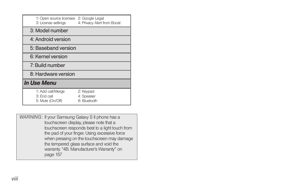 Samsung SPH-D710AAABST User Manual | Page 14 / 204