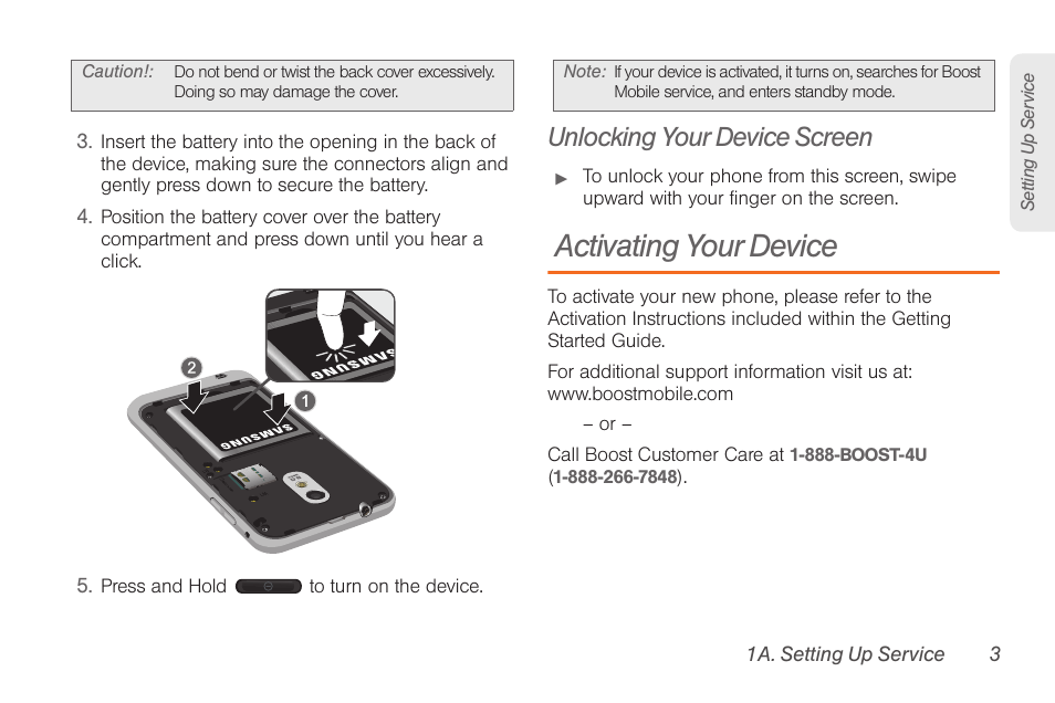 Unlocking your device screen, Activating your device | Samsung SPH-D710AAABST User Manual | Page 17 / 204