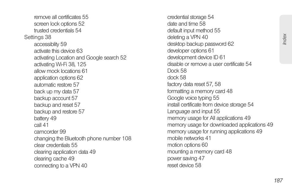 Samsung SPH-D710AAABST User Manual | Page 201 / 204