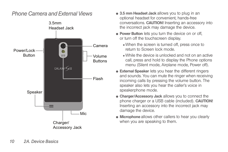 Phone camera and external views | Samsung SPH-D710AAABST User Manual | Page 24 / 204