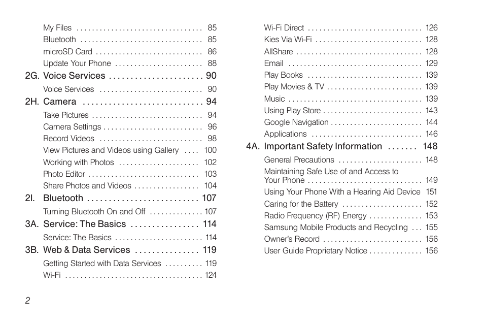 Samsung SPH-D710AAABST User Manual | Page 4 / 204