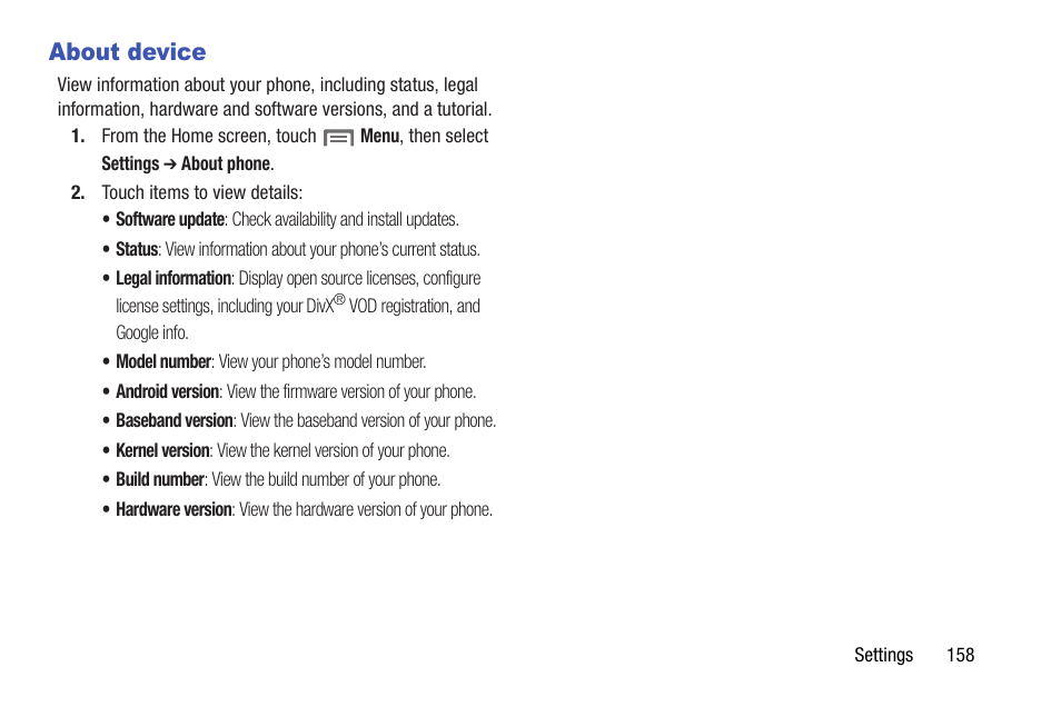 About device | Samsung SCH-I535RWBVZW User Manual | Page 164 / 204