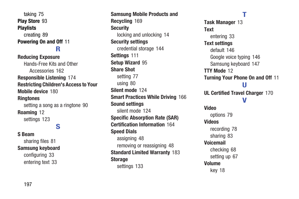 Samsung SCH-I535RWBVZW User Manual | Page 203 / 204