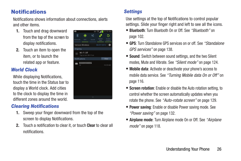 Notifications | Samsung SCH-I535RWBVZW User Manual | Page 32 / 204