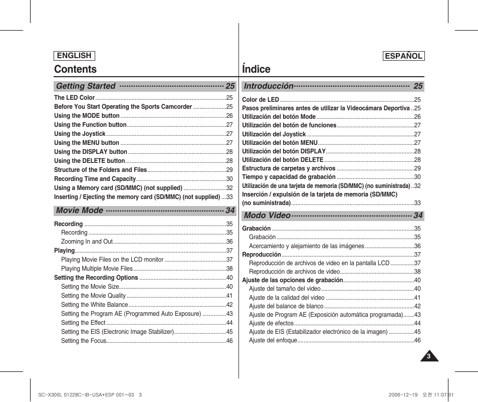 Samsung SC-X300L-XAA User Manual | Page 3 / 116