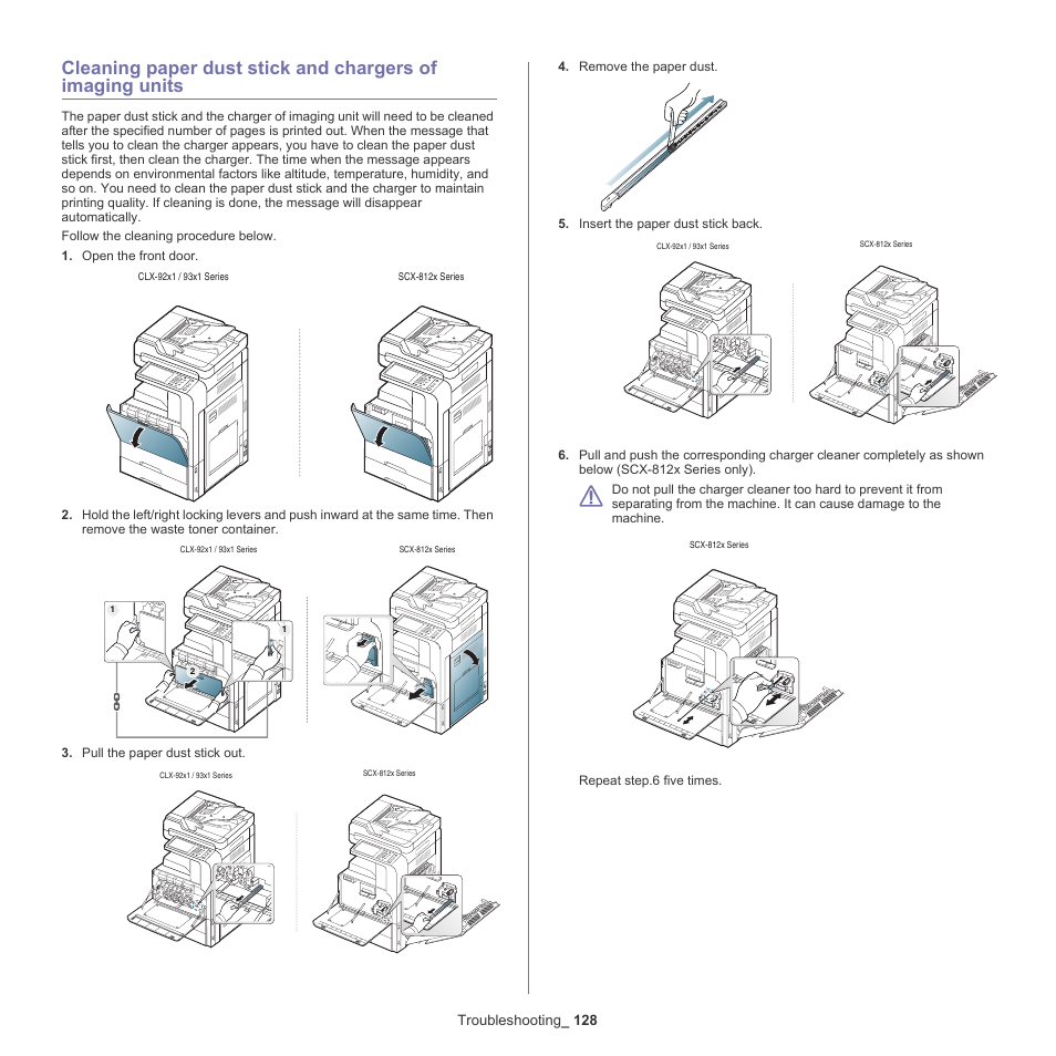 Samsung SCX-8128NA-XAA User Manual | Page 128 / 178