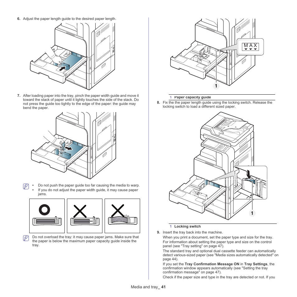 1m a x | Samsung SCX-8128NA-XAA User Manual | Page 41 / 178