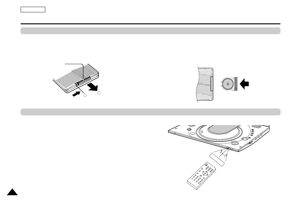 Using the remote control unit | Samsung DVD-L1200-XAA User Manual | Page 17 / 65